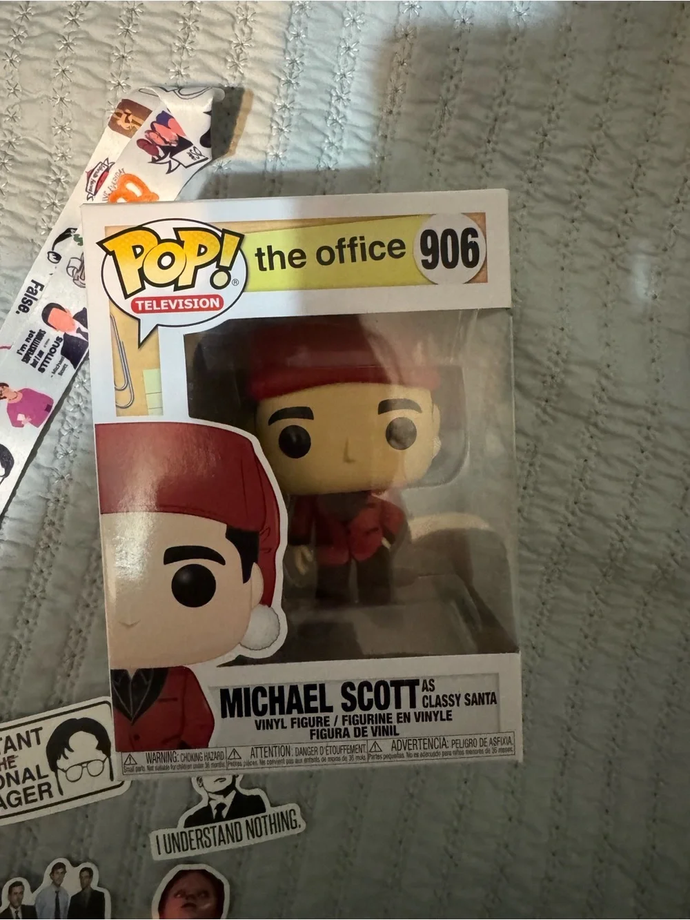 Funko Pop! Michael Scott in Red and Black Holiday Outfit (The Office #906)